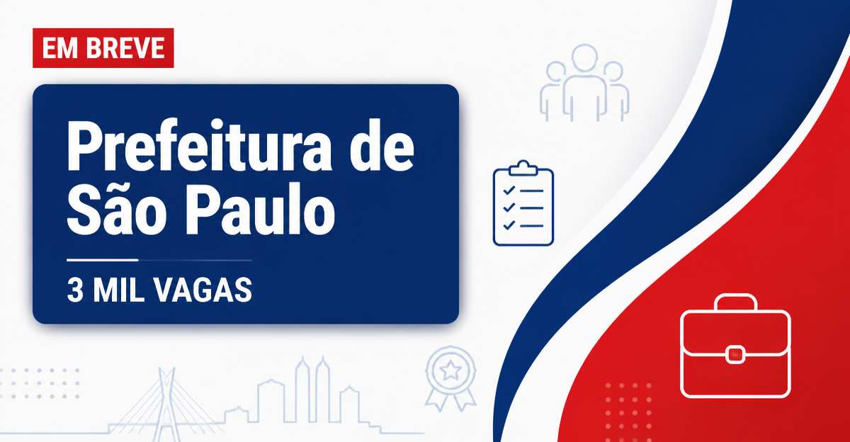 Prefeitura SP oferece 3 mil novas vagas com salários de até R$ 8 mil - Prefeitura de São Paulo