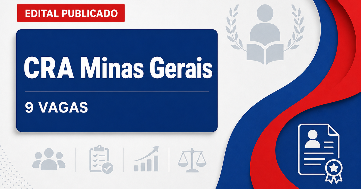 CRA - Conselho Regional de Administração de Minas Gerais: CRA - MG publica retificação em concurso público - Conselho Regional de Administração de Minas Gerais