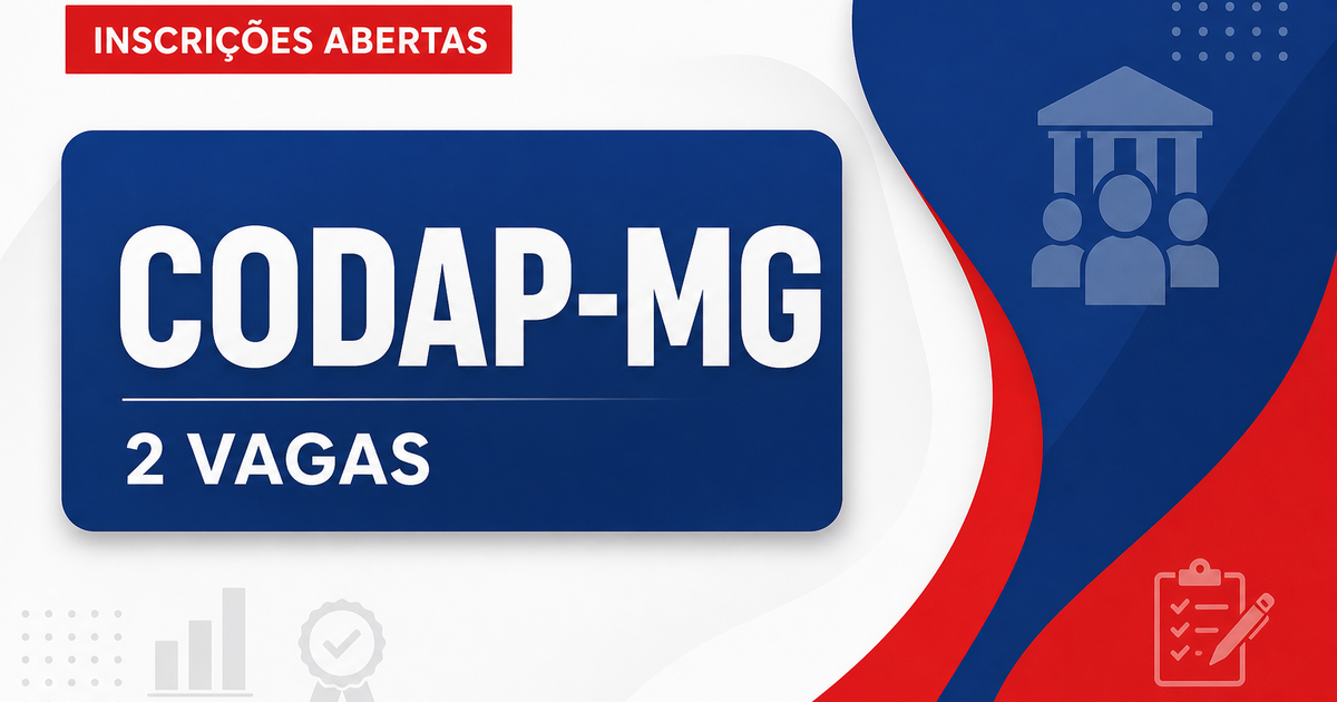 CODAP - Consórcio Público para o Desenvolvimento do Alto Paraopeba: CODAP-MG abre processo seletivo para Engenheiro e Mo - Consórcio Público para o Desenvolvimento do Alto Paraopeba