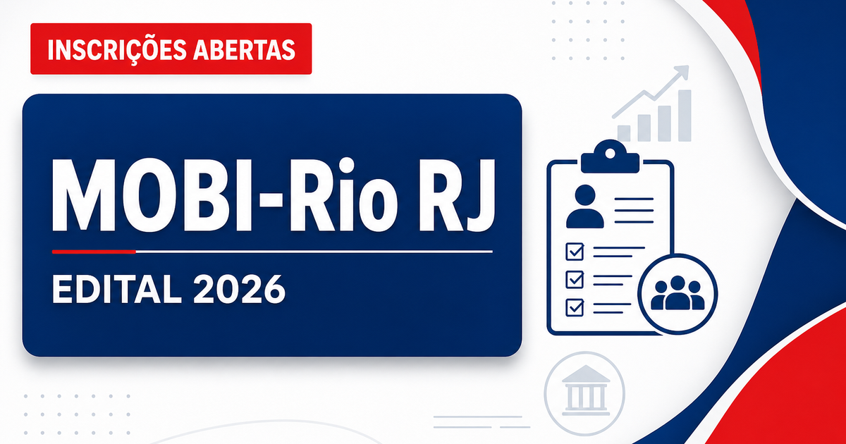 MOBI-Rio - RJ abre processo seletivo para profissionais de nível fundamental e médio - MOBI-Rio