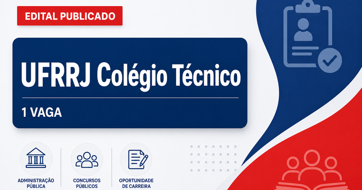 Concurso UFRRJ RJ: 1 vaga para professor de agrimensura no Colégio Técnico - Universidade Federal Rural do Rio de Janeiro