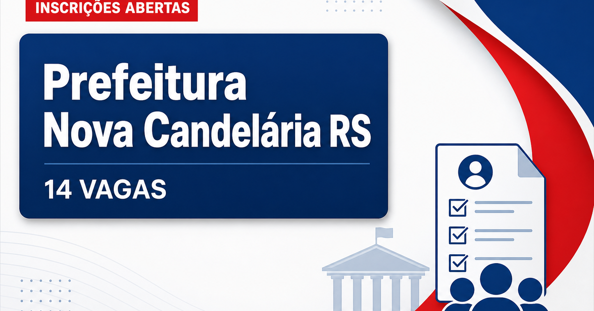 Prefeitura de Nova Candelária: Prefeitura de Nova Candelária - RS abre concurso público com salários de até R$ 7.420,03 - Prefeitura de Nova Candelária