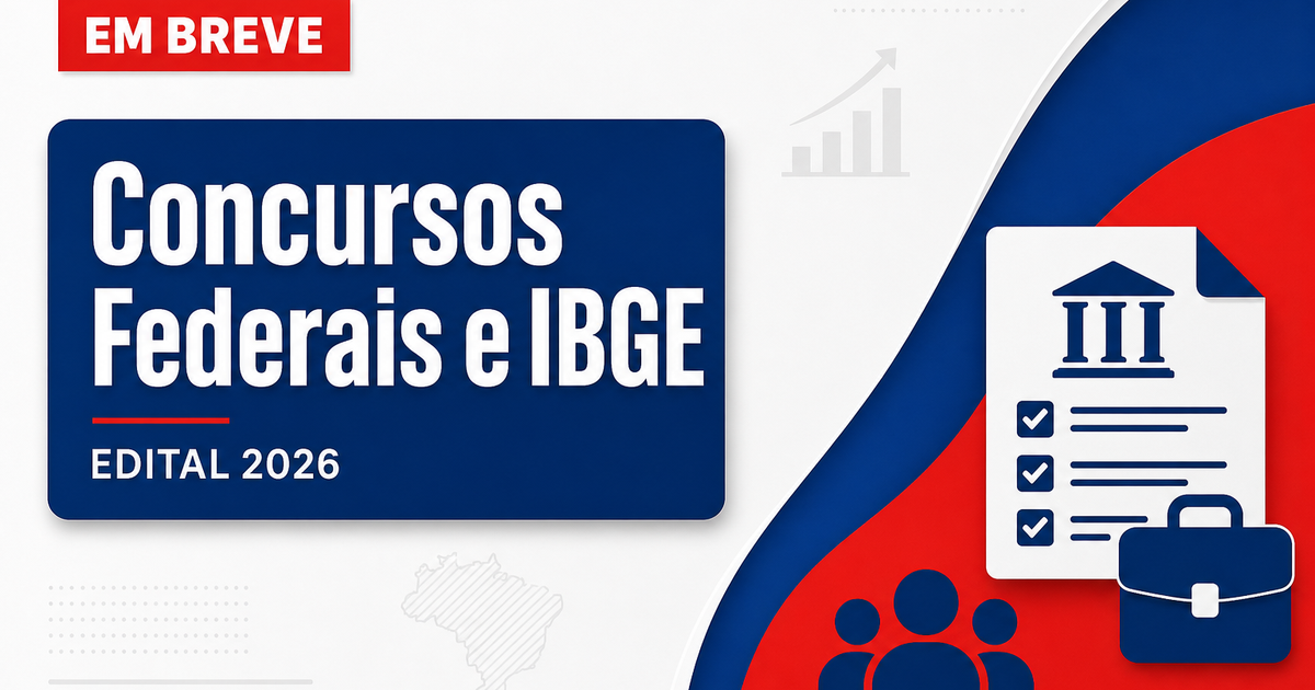 Concursos Federais e IBGE se destacam nesta segunda, 15 - s Federais e IBGEdestacam nestagunda, 15