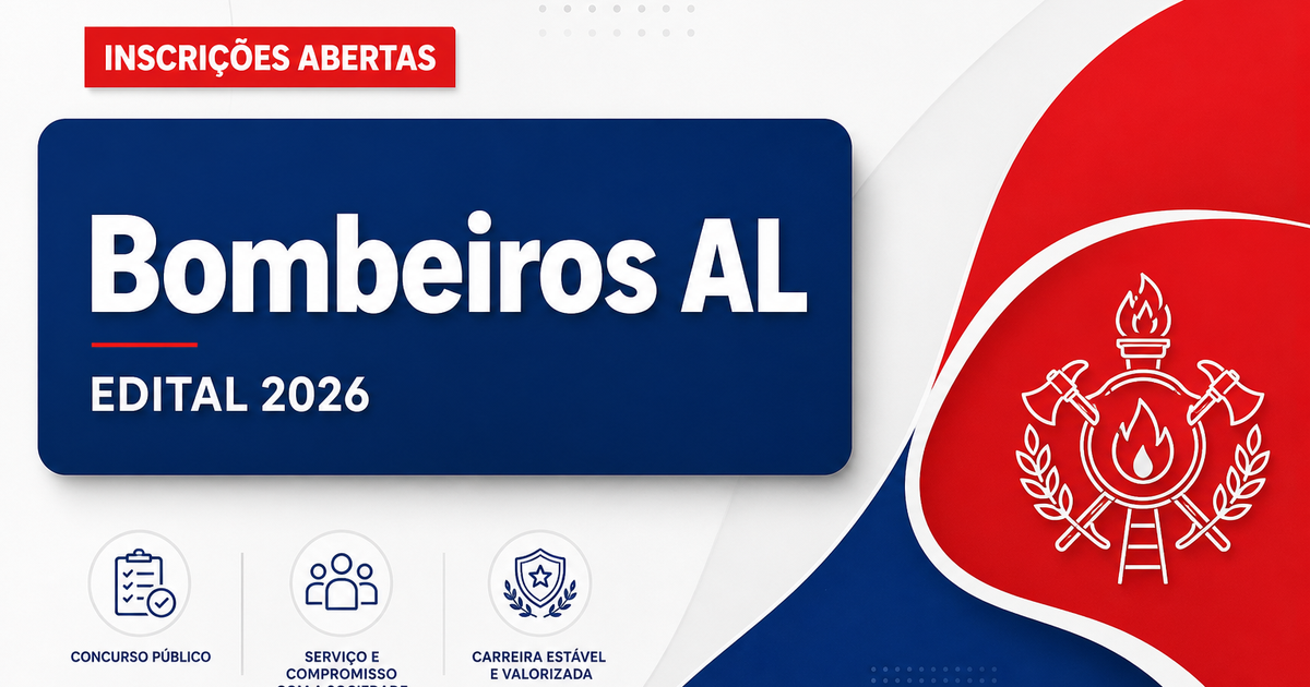 Concurso Bombeiros AL tem inscrições abertas; veja como fazer! - Corpo de Bombeiros