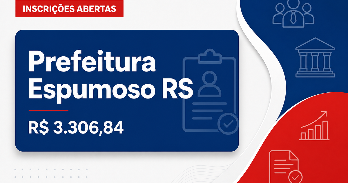 Prefeitura de Espumoso: Prefeitura de Espumoso - RS abre processo seletivo para Agente Comunitário de Saúde - Prefeitura de Espumoso