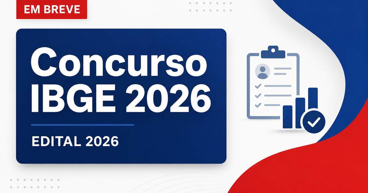 Concurso IBGE 2026: confira a divisão das vagas por estado - IBGE : confira a divisão das vagas por estado