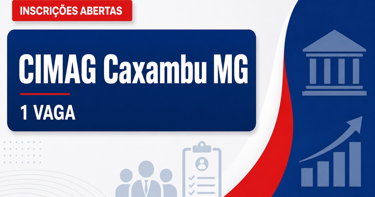 CIMAG Caxambu MG abre processo seletivo com 1 vaga para médico-veterinário - CIMAG Caxambu