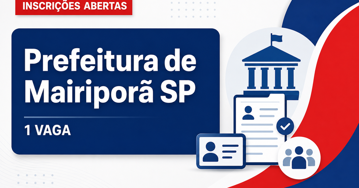 Prefeitura de Mairiporã SP abre processo seletivo com 1 vaga para professor - Prefeitura de Mairiporã