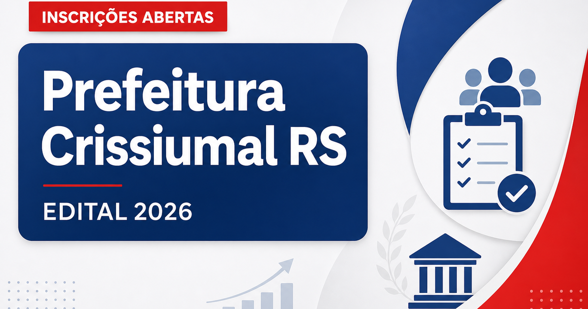 Prefeitura de Crissiumal - RS abre vaga para Agente Comunitário de Saúde - Prefeitura de Crissiumal