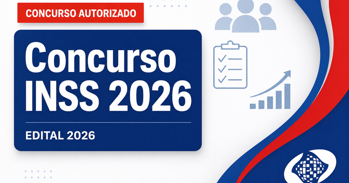 Concurso INSS 2026: MGI estuda nova autorização até julho - INSS : MGI estuda nova autorização até julho