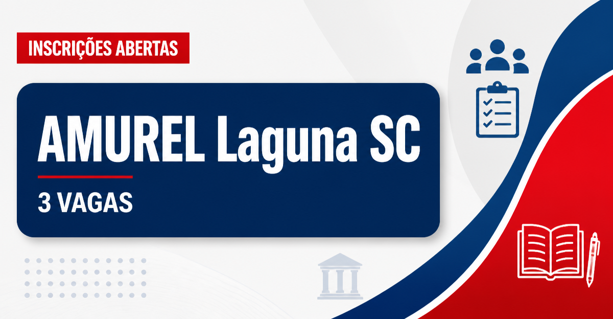 AMUREL - Associação de Municípios da Região da Laguna: AMUREL - SC abre seleção para Desenhista Técnico e Auxiliar de La - Associação de Municípios da Região da Laguna