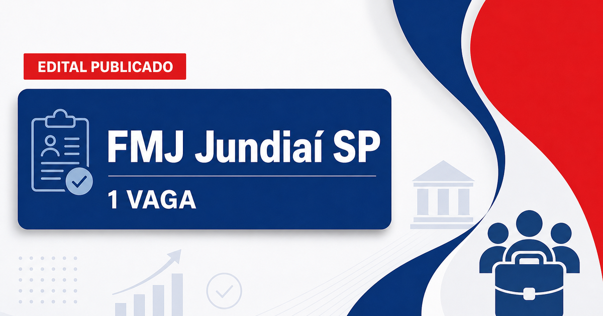 Concurso Faculdade de Medicina de Jundiaí SP: 1 vaga para enfermeiro - Faculdade de Medicina de Jundiaí