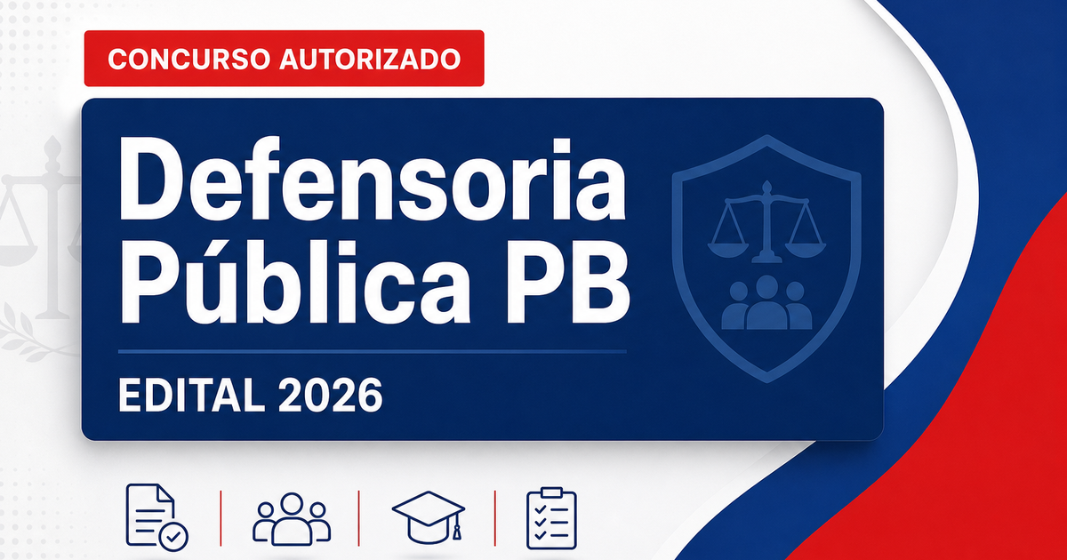 Defensoria Pública da Paraíba escolhe FCC para organizar seu primeiro concurso de servidores - Defensoria Pública da Paraíba