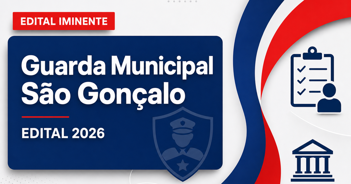 Concurso da Guarda Municipal de São Gonçalo (RJ): Selecon é a banca; vagas, etapas e salários - Guarda Municipal de São Gonçalo