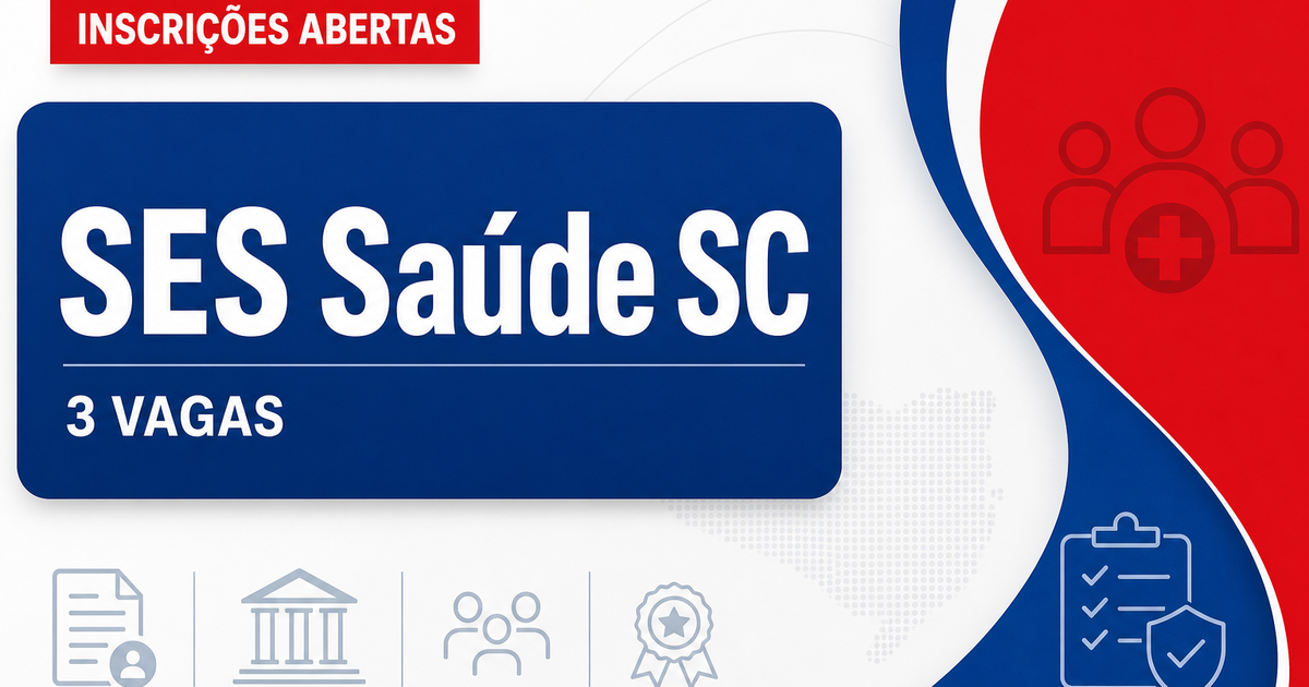 SES - Secretaria de Estado da Saúde de Santa Catarina: SES - SC abre processos seletivos com vagas em Mafra e Florianópo - Secretaria de Estado da Saúde de Santa Catarina