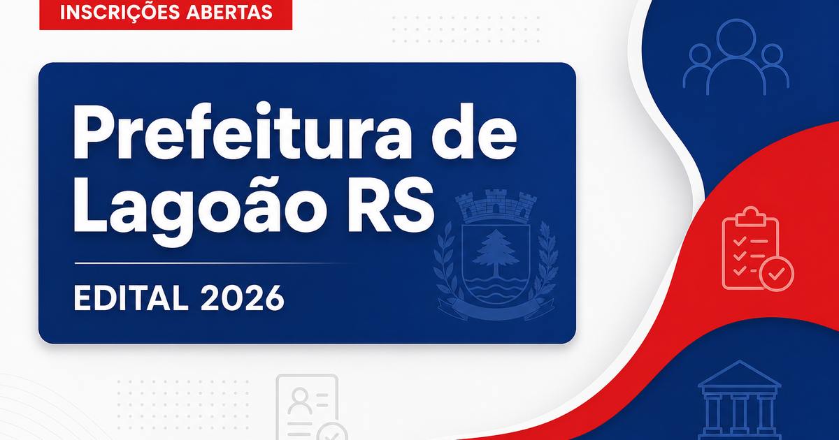 Prefeitura de Lagoão RS abre processo seletivo para médico veterinário - Prefeitura de Lagoão