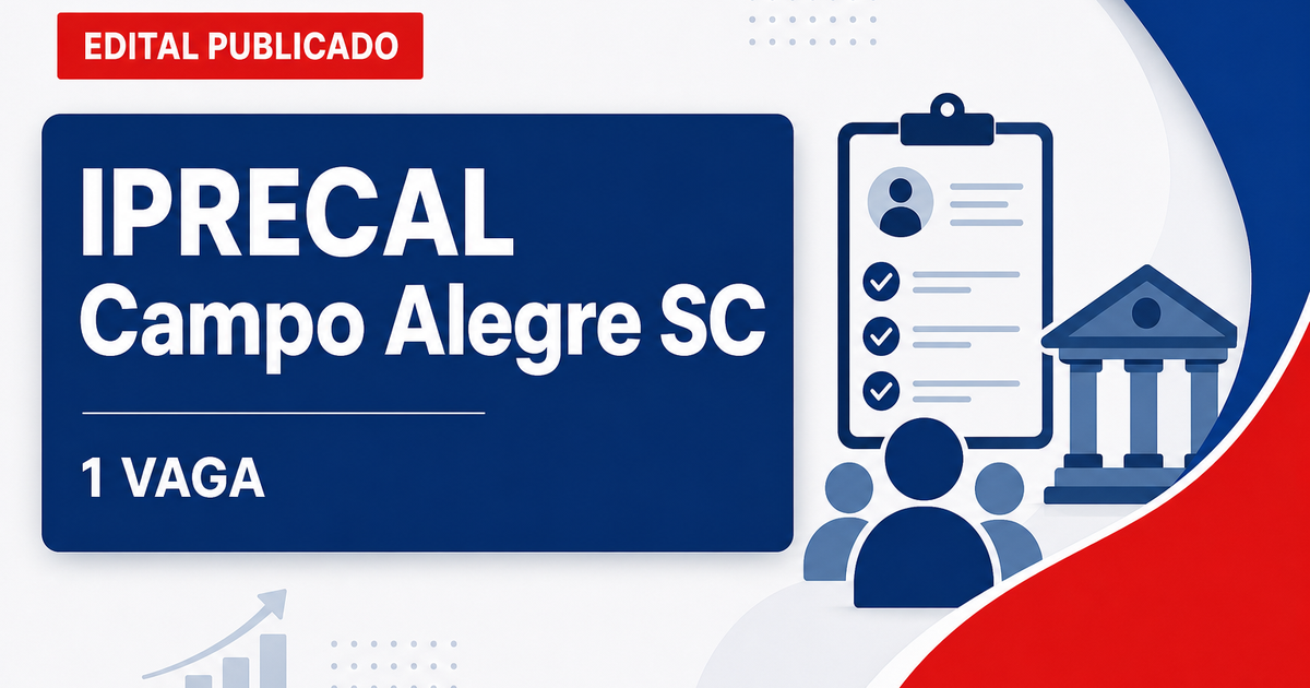 IPRECAL - Instituto de Previdência Social dos Servidores Públicos do Município de Campo Alegre: IPRECAL - SC retifica co - Instituto de Previdência Social dos Servidores Públicos do Município de Campo Alegre