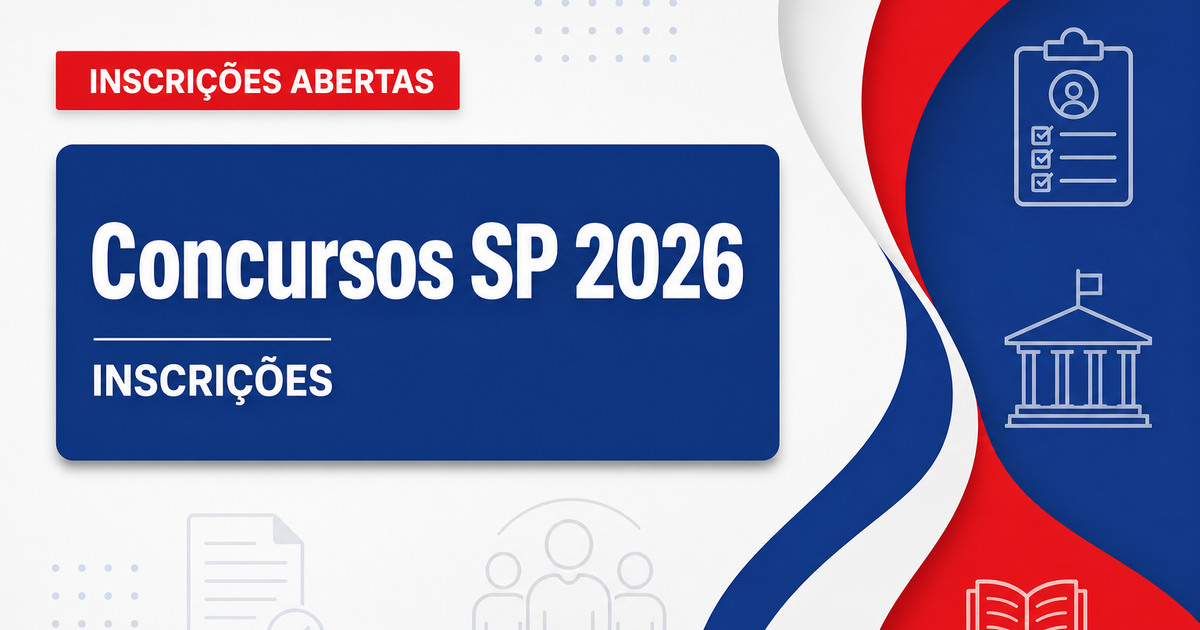 Vagas em SP: veja concursos que abrem e encerram inscrições nesta semana - Vários órgãos