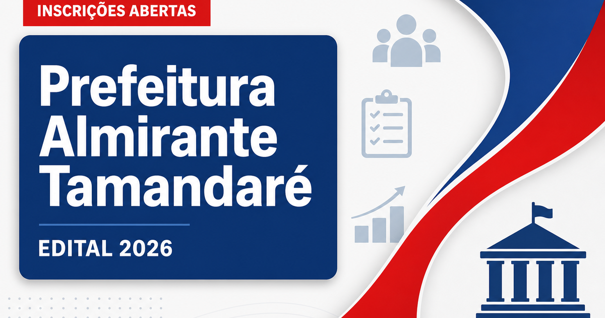 Prefeitura de Almirante Tamandaré - PR abre processo seletivo para Agente de Operações I - Prefeitura de Almirante Tamandaré