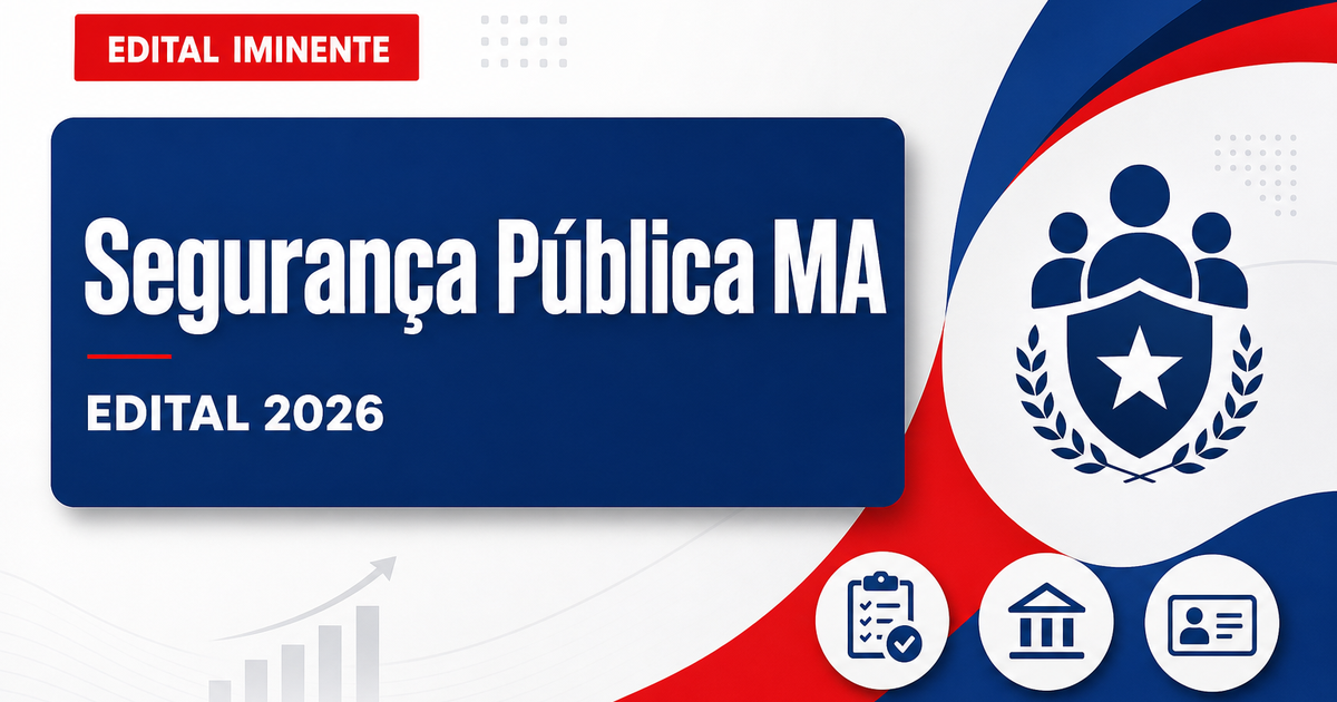 Concursos Segurança MA: secretário prevê editais em até 10 dias - Secretaria de Segurança