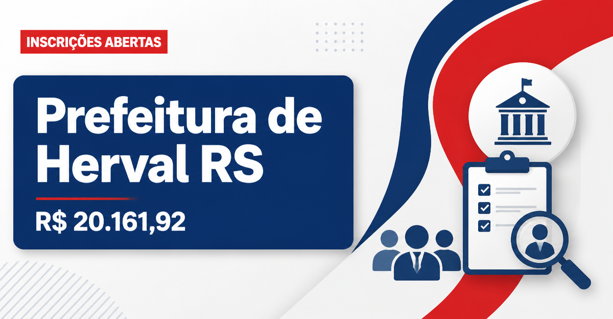 Prefeitura de Herval: Prefeitura de Herval - RS reabre inscrições de processo seletivo para Médico - Prefeitura de Herval