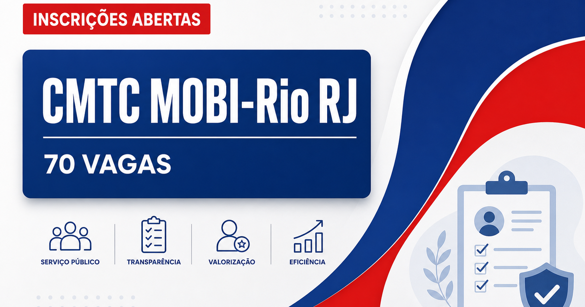 Processo seletivo CMTC MOBI-Rio RJ abre 70 vagas para motorista de articulado - CMTC MOBI-Rio