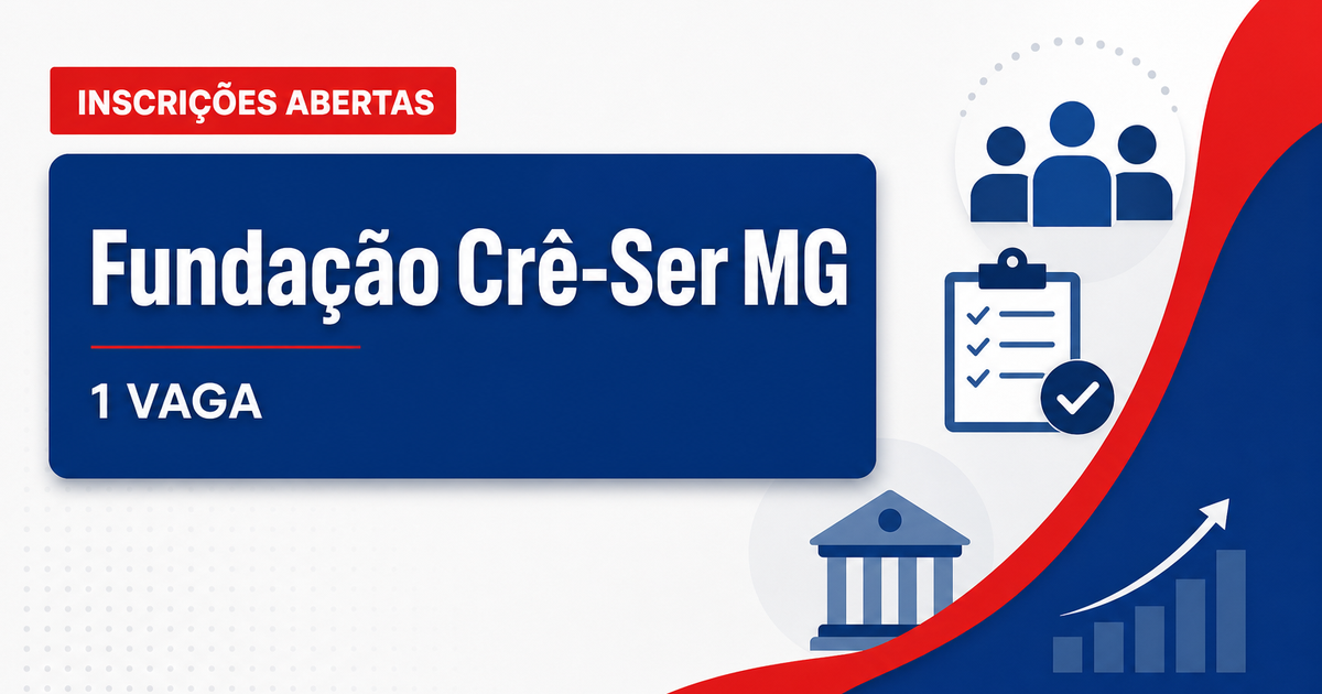 Fundação Municipal Crê-Ser de João Monlevade - MG abre vaga para Educador Social - Fundação Municipal Crê-Ser de João Monlevade
