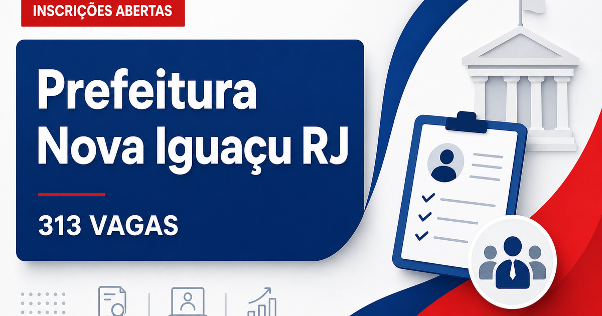 Prefeitura de Nova Iguaçu: Prefeitura de Nova Iguaçu - RJ abre seleção com 313 vagas para Agente de Apoio à Inclusão - Prefeitura de Nova Iguaçu
