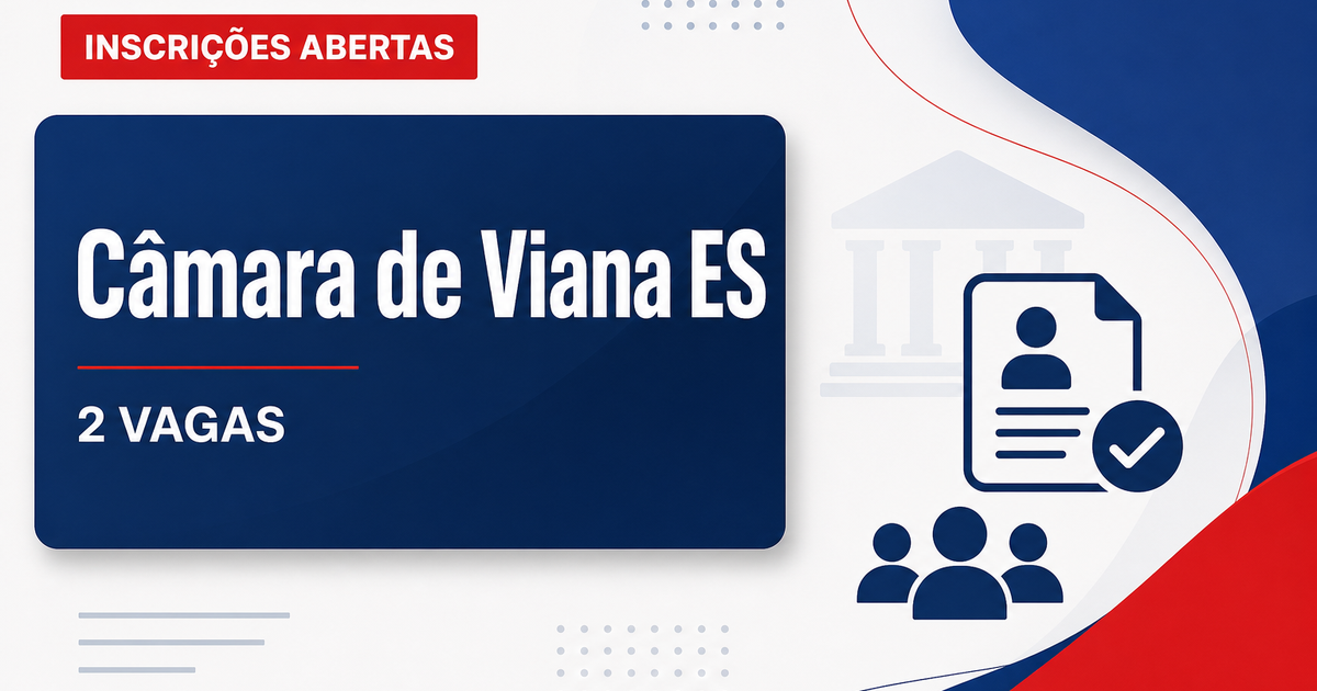 Cámara Municipal de Viana: Câmara de Viana - ES abre seleção para Assessor Administrativo Legislativo - Câmara Municipal de Viana