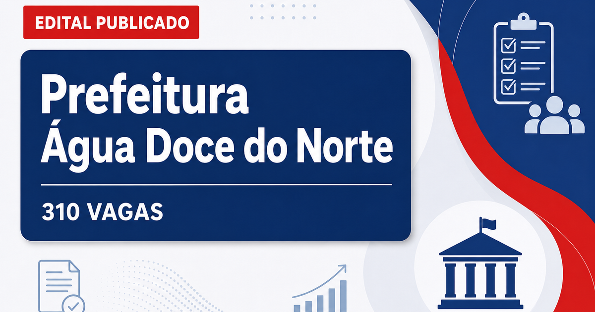 Prefeitura de Água Doce do Norte: Prefeitura de Água Doce do Norte - ES retifica concurso público com vagas imediatas e  - Prefeitura de Água Doce do Norte
