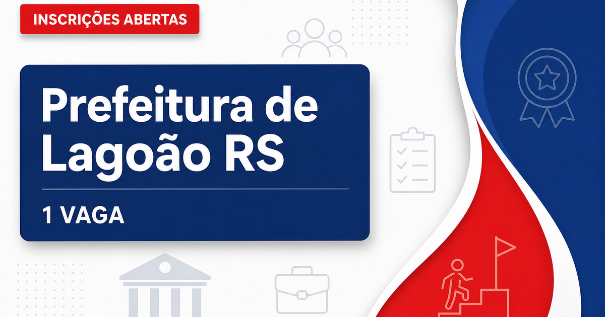 Prefeitura de Lagoão: Prefeitura de Lagoão - RS abre processo seletivo para Médico Veterinário - Prefeitura de Lagoão
