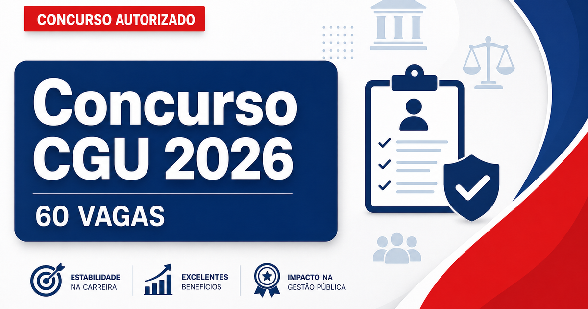 Concurso CGU: autorização com 60 vagas de auditor é publicada - CGU: autorização com 60 vagas de auditor é publicada