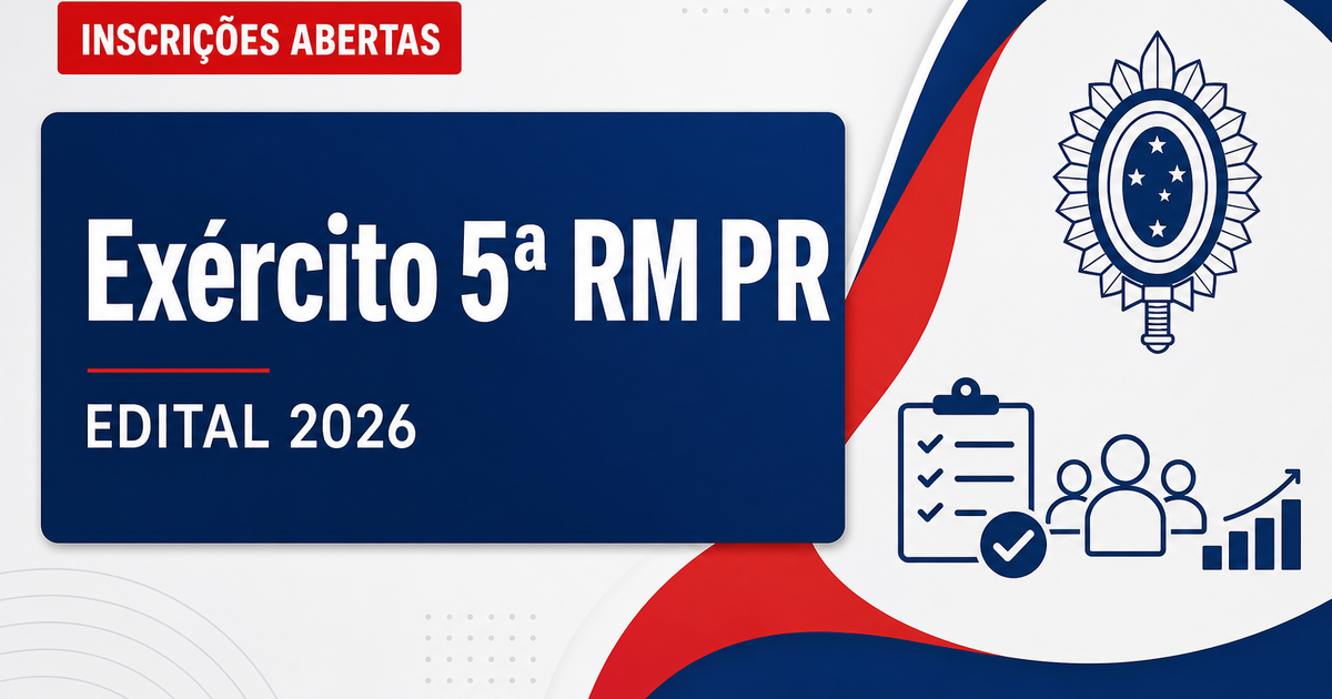 5ª Região Militar - PR: exército abre seleção para oficiais e sargentos - Exército Brasileiro - 5ª Região Militar
