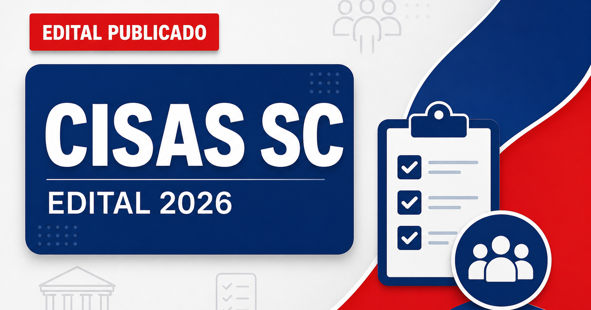 CISAS - SC abre processo seletivo para Assistente Social - CISAS