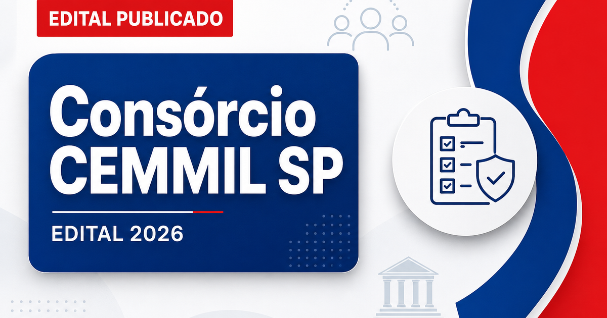 Consórcio Intermunicipal CEMMIL SP abre processo seletivo cadastro de reserva - Consórcio Intermunicipal CEMMIL