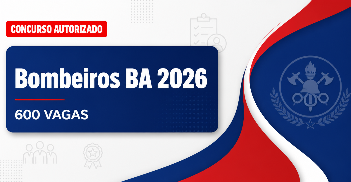 Concurso Bombeiros BA: comandante reforça nova seleção para 600 vagas - Corpo de Bombeiros