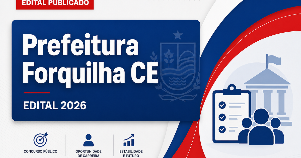 Prefeitura de Forquilha - CE abre concurso para Agente Comunitário de Saúde - Prefeitura de Forquilha