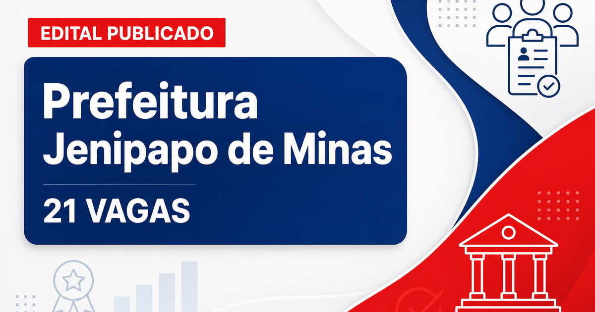 Prefeitura de Jenipapo de Minas: Prefeitura de Jenipapo de Minas - MG retifica processo seletivo para Agentes de Saúde e - Prefeitura de Jenipapo de Minas