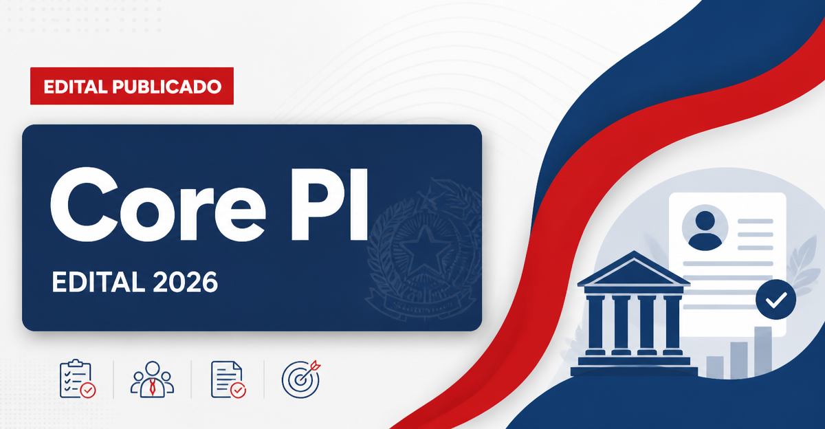Core - PI divulga retificação em concurso público - Core