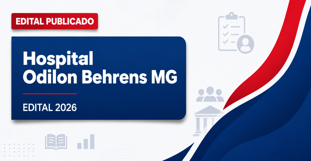 Hospital Metropolitano Odilon Behrens - MG abre edital para Fonoaudiólogo especialista em Audiologia - Hospital Metropolitano Odilon Behrens