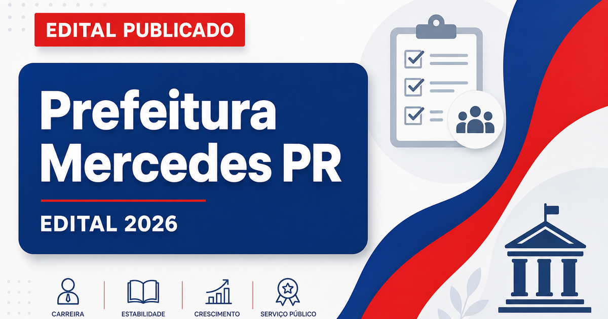 Processo seletivo Prefeitura de Mercedes PR: cadastro reserva na Saúde - Prefeitura de Mercedes