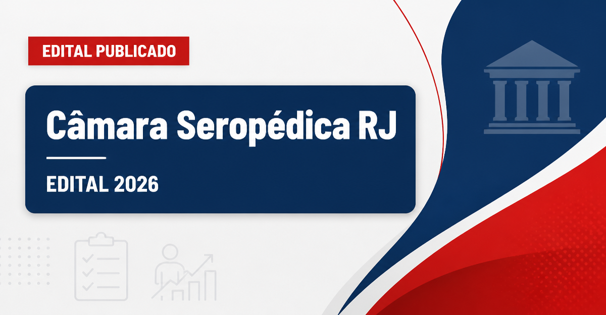 Câmara de Seropédica - RJ retifica concursos com vagas imediatas e cadastro de reserva - Câmara de Seropédica