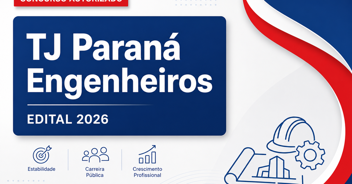 Concurso TJ PR: iniciada escolha da banca para nova seleção de engenheiros - Tribunal de Justiça do Paraná