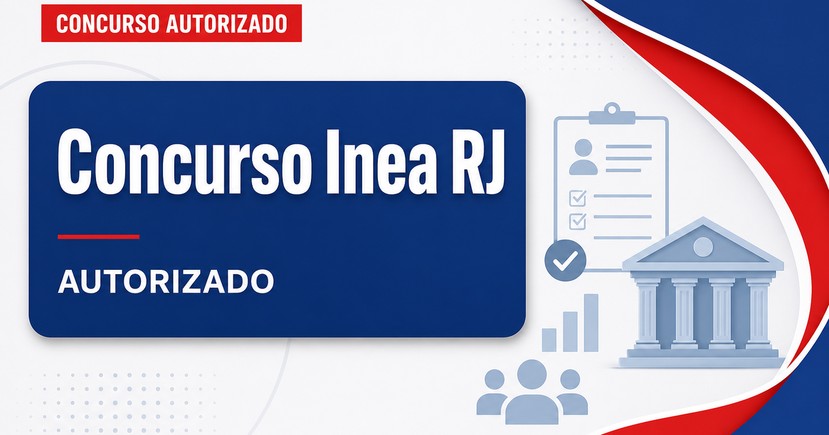 Concurso Inea RJ avança no governo e aguarda análise do Orçamento - Instituto Estadual do Ambiente