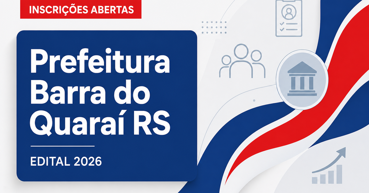 Prefeitura de Barra do Quaraí - RS abre seleção para Psicopedagogo Clínico - Prefeitura de Barra do Quaraí