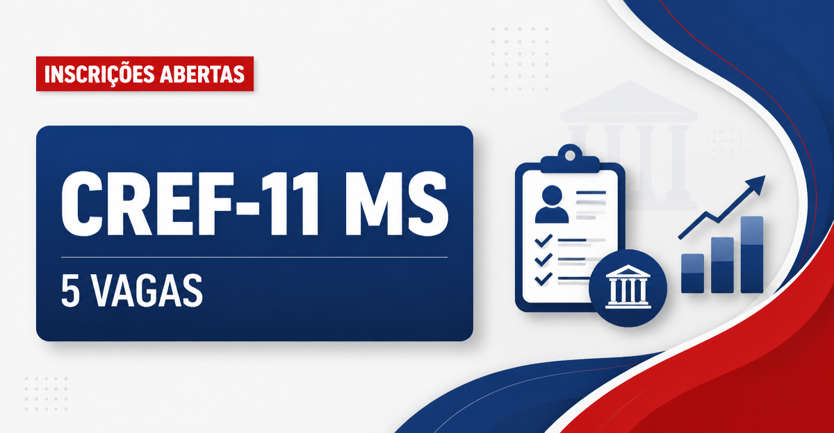 CREF-11/MS - Conselho Regional de Educação Física da 11ª Região: CREF-11/MS abre concurso público com salários de até R$ - Conselho Regional de Educação Física da 11ª Região