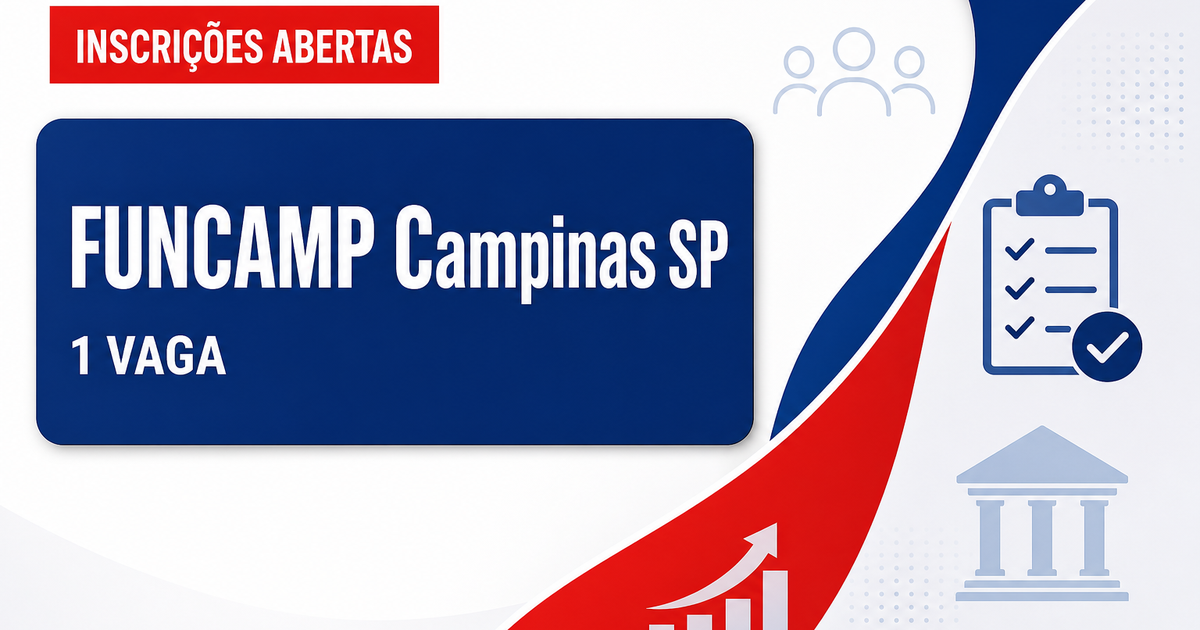Processo seletivo FUNCAMP Campinas SP abre 1 vaga para cozinheiro - FUNCAMP