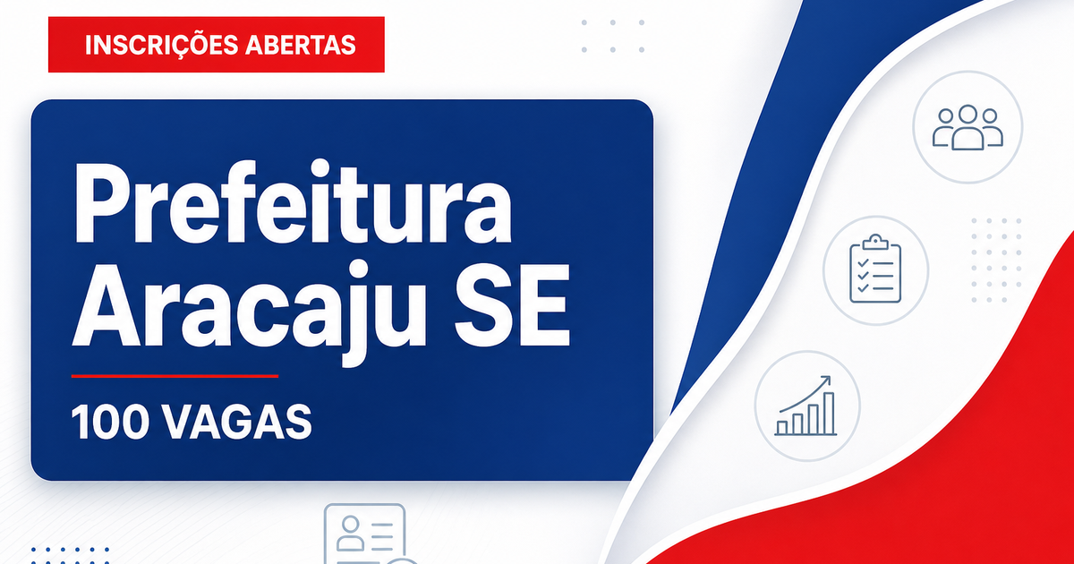 Prefeitura de Aracaju: Prefeitura de Aracaju - SE abre concurso com 100 vagas para Guarda Municipal - Prefeitura de Aracaju