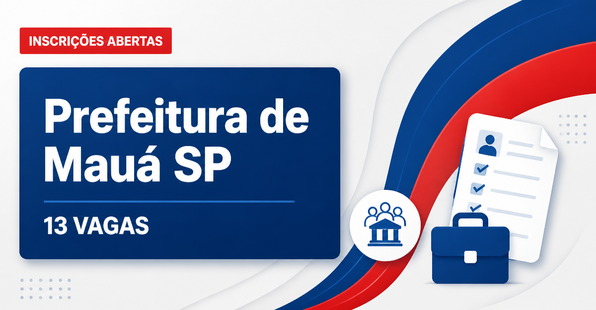 Prefeitura de Mauá: Prefeitura de Mauá - SP abre processo seletivo com vagas para médicos - Prefeitura de Mauá