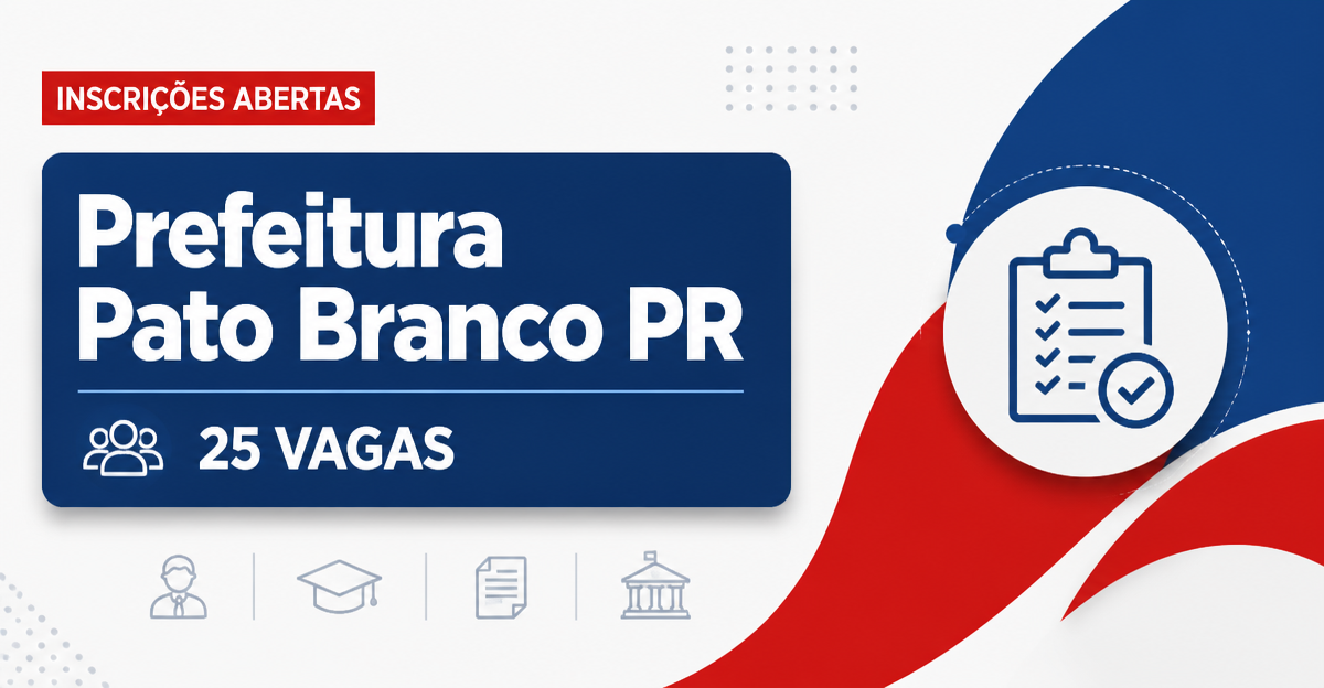 Prefeitura de Pato Branco: Prefeitura de Pato Branco - PR abre concurso com vagas para professores - Prefeitura de Pato Branco